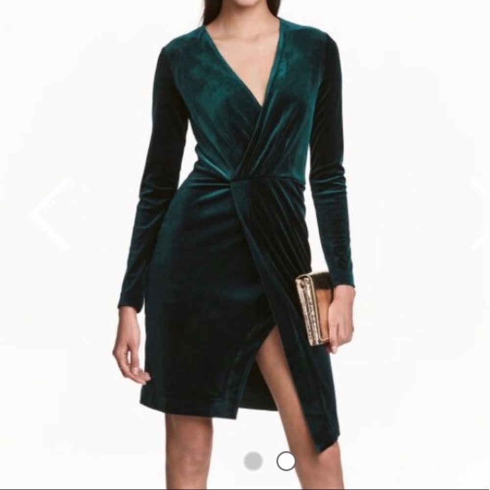 H&M velvet dress